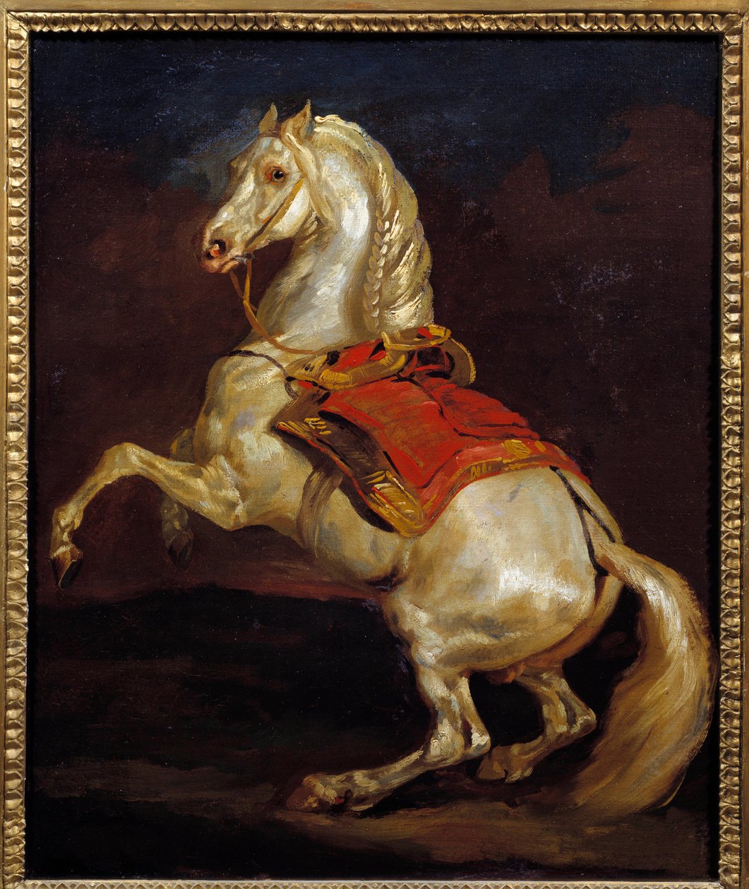 Tamerlanský kůň. Obraz Theodora Gericaulta (1791-1824) od Theodore Gericault