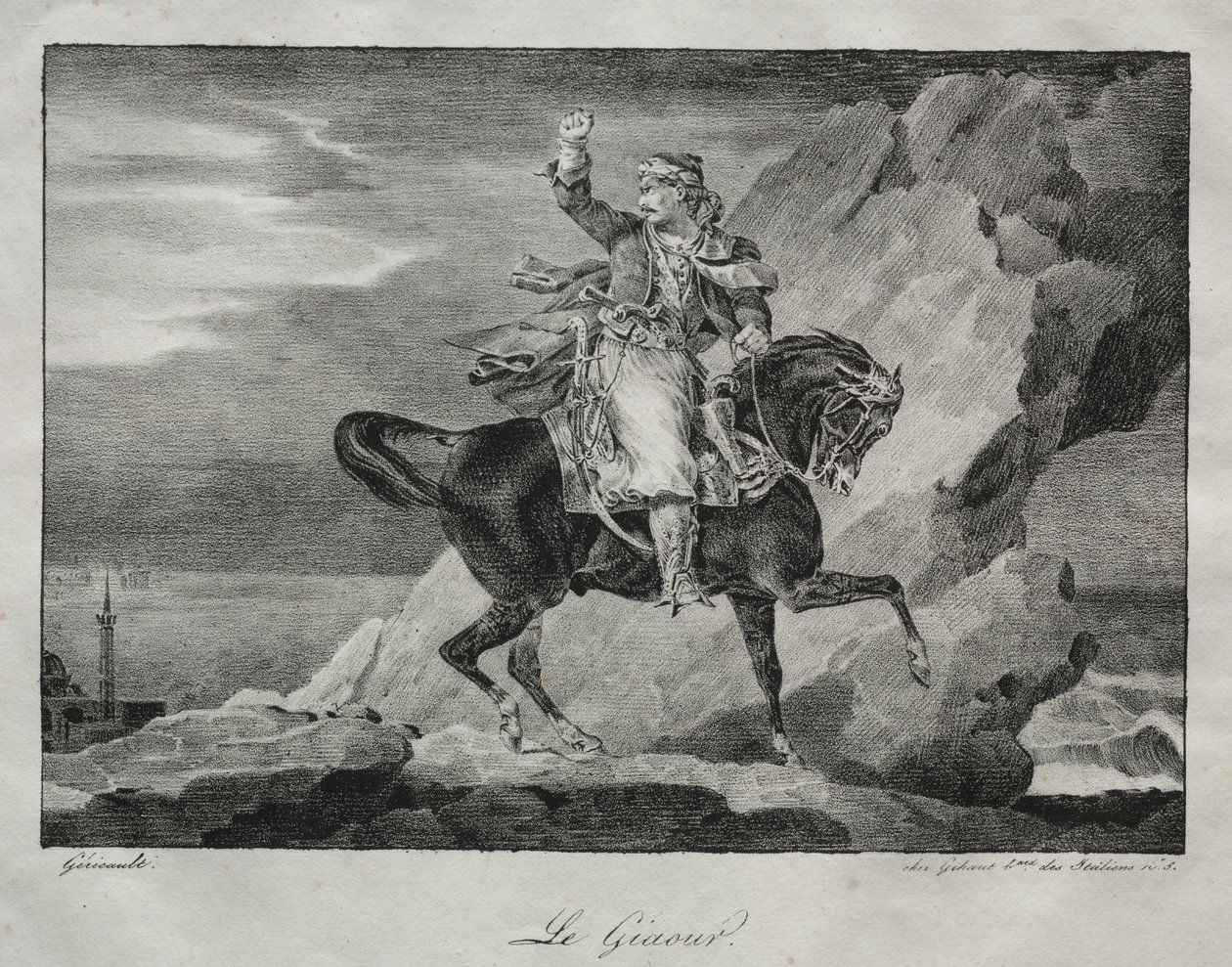 Giaour od Theodore Gericault