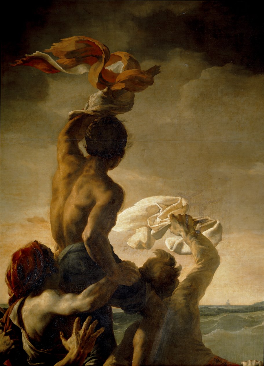 Vor Medúzy. Malba podle tehdejšího ... od Theodore Gericault