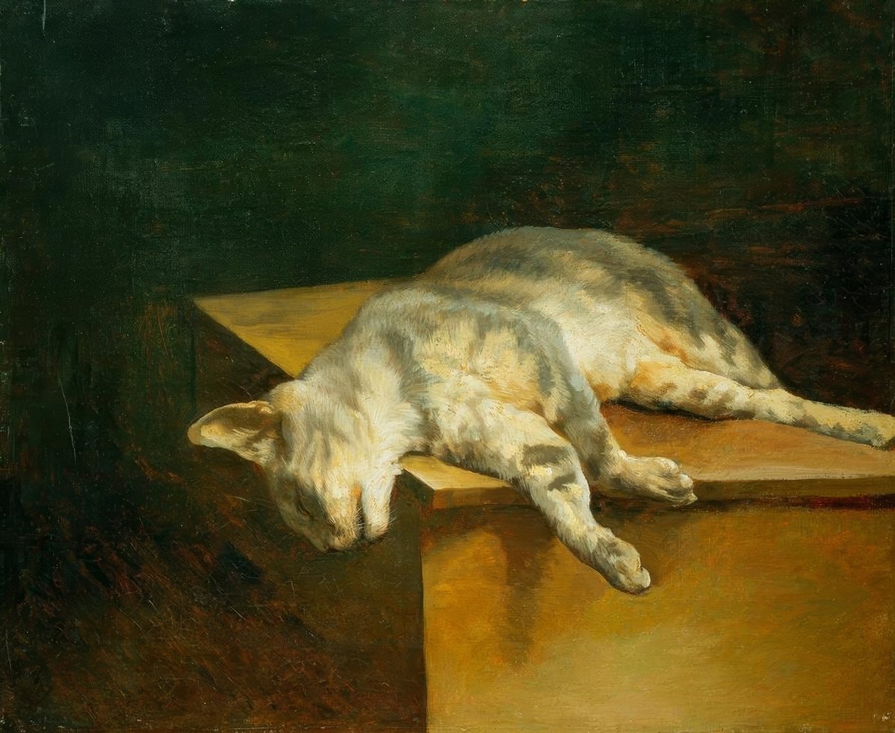 mrtvá kočka od Theodore Gericault
