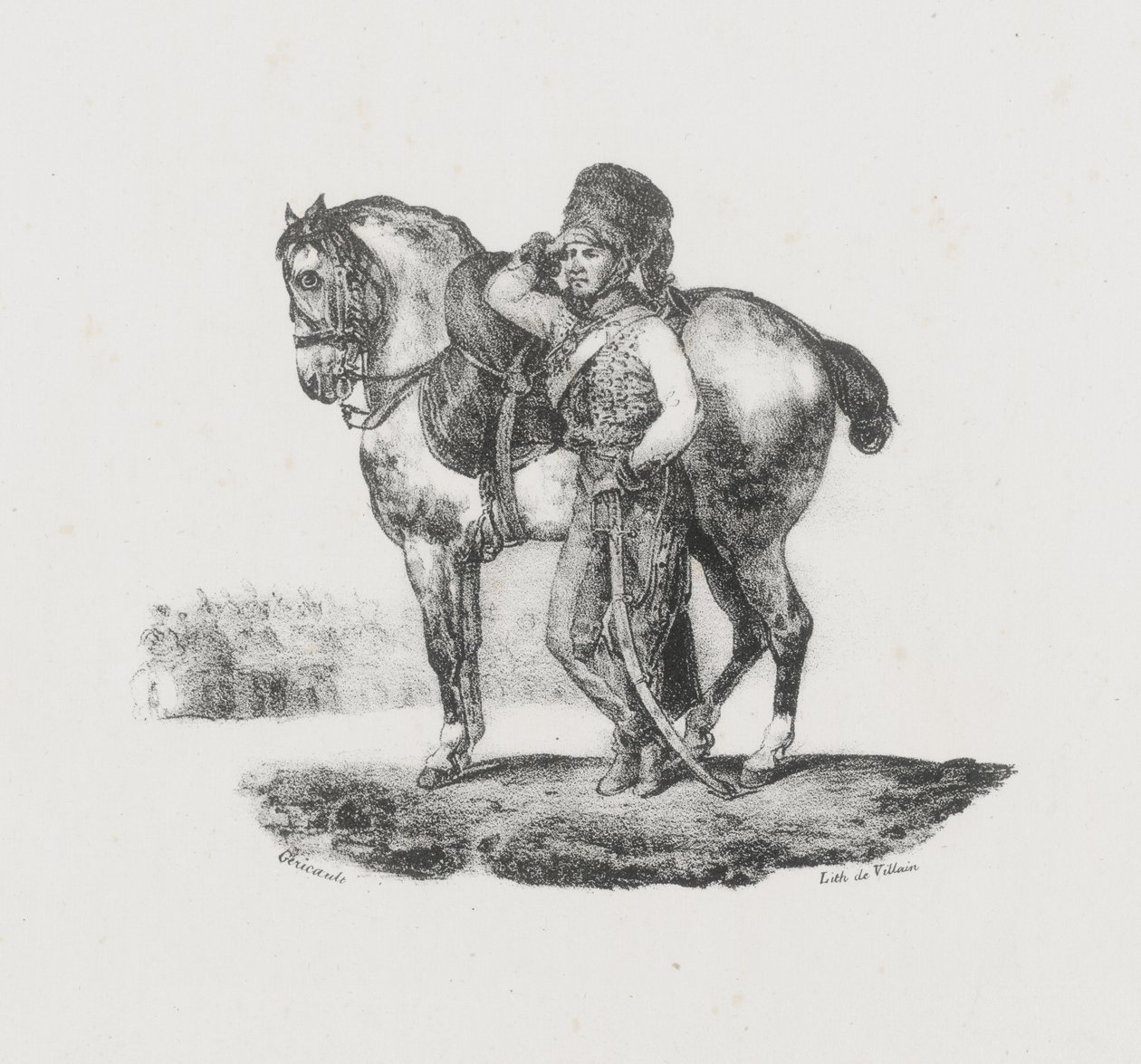 Trubka husarů (Hussar Trumpeter) od Theodore Gericault