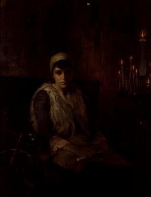 Obětní svíčka od Theodore Jacques Ralli