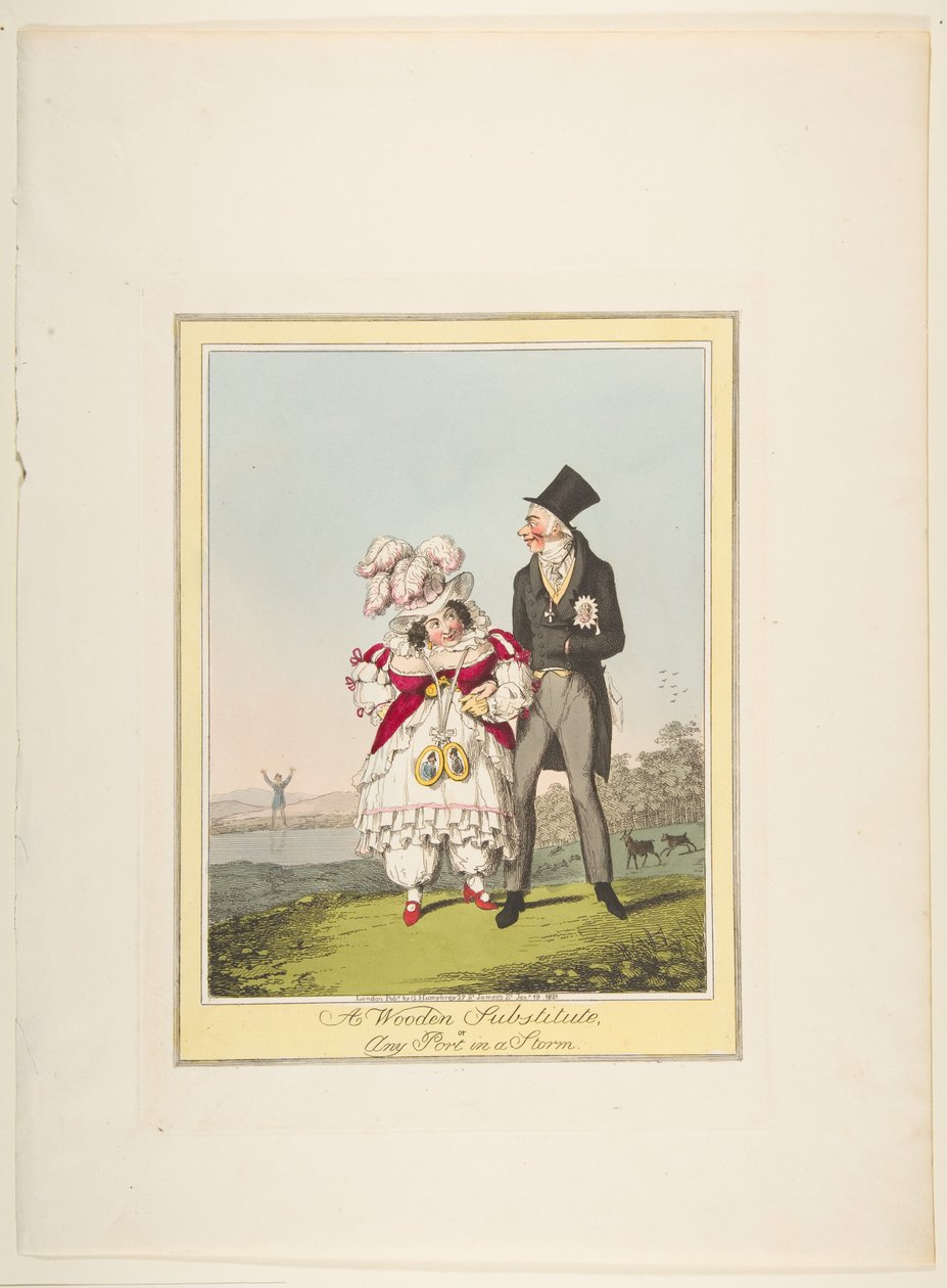 Dřevěná náhražka aneb jakýkoli přístav v bouři, 19. ledna 1821. od Theodore Lane