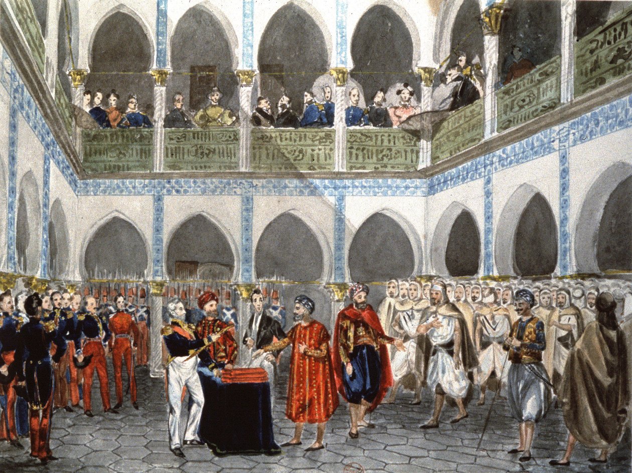 Guvernér Clauzel v Alžíru od Theodore Leblanc