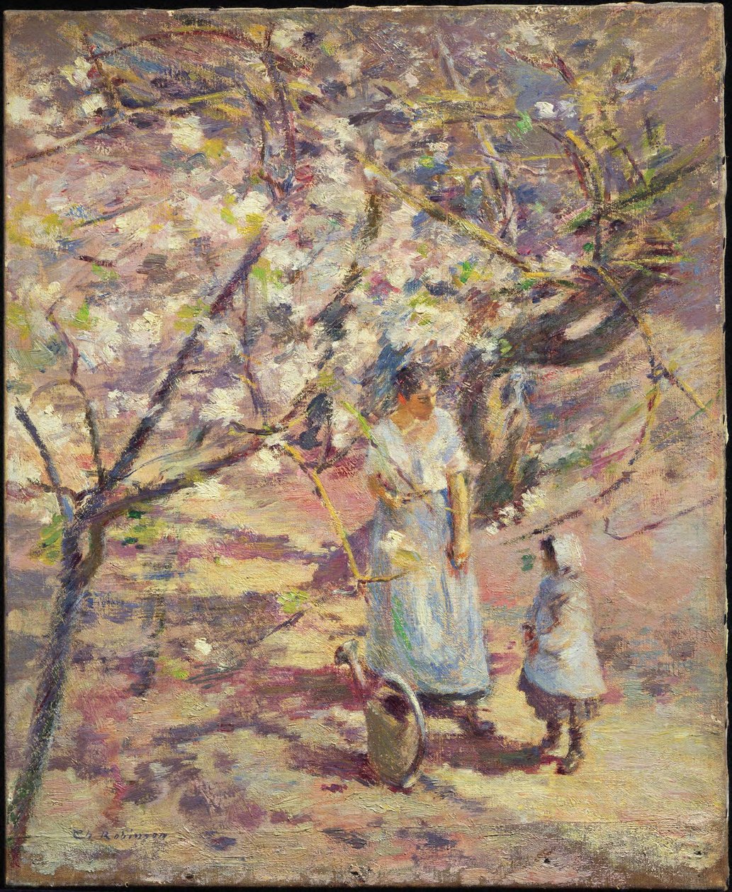 V sadu od Theodore Robinson