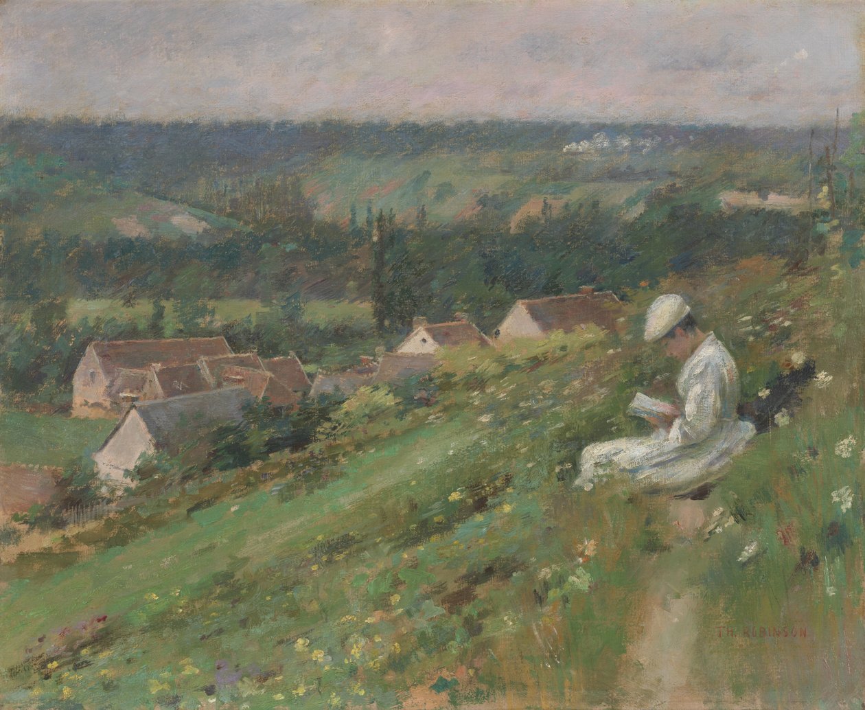 Údolí Arconville od Theodore Robinson