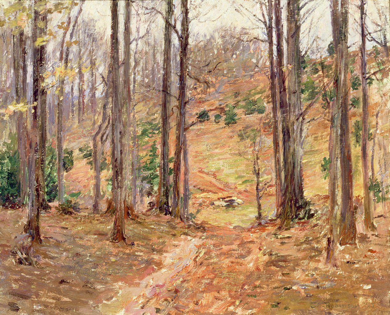 Virginia Woods, 1893 od Theodore Robinson