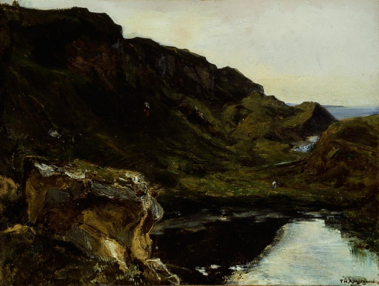 Krajina od Theodore Rousseau