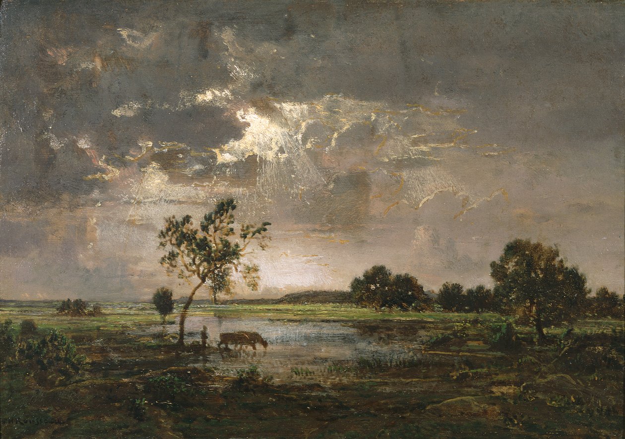 Krajina od Theodore Rousseau