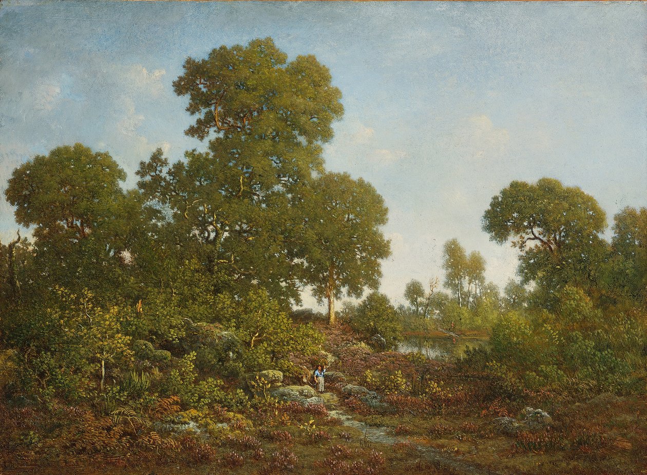 Jaro, kolem roku 1860 od Pierre Etienne Theodore Rousseau