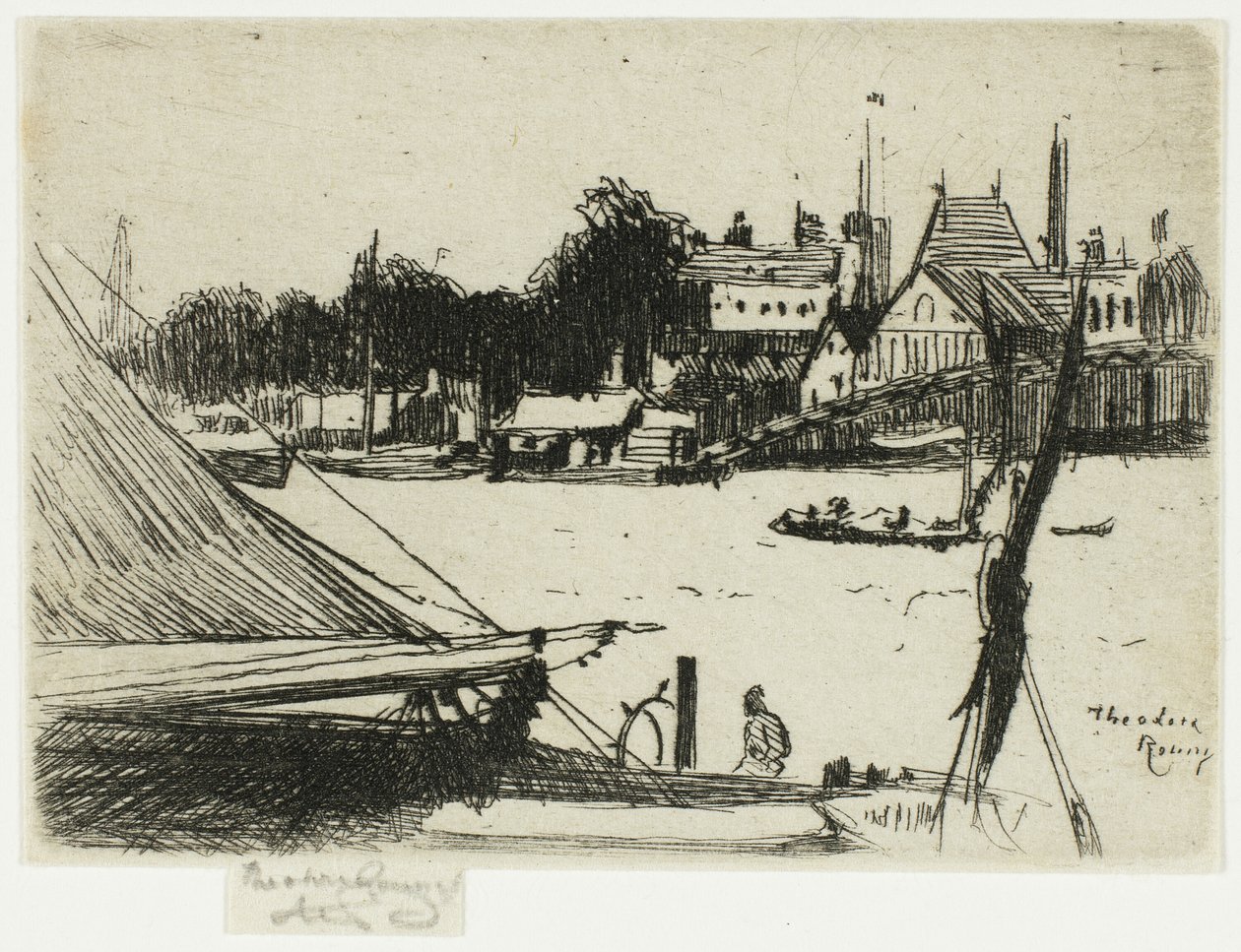 Battersea z Chelsea od Theodore Roussel