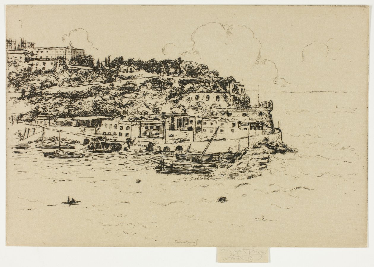 Monako z La Condamine, Monte Carlo od Theodore Roussel