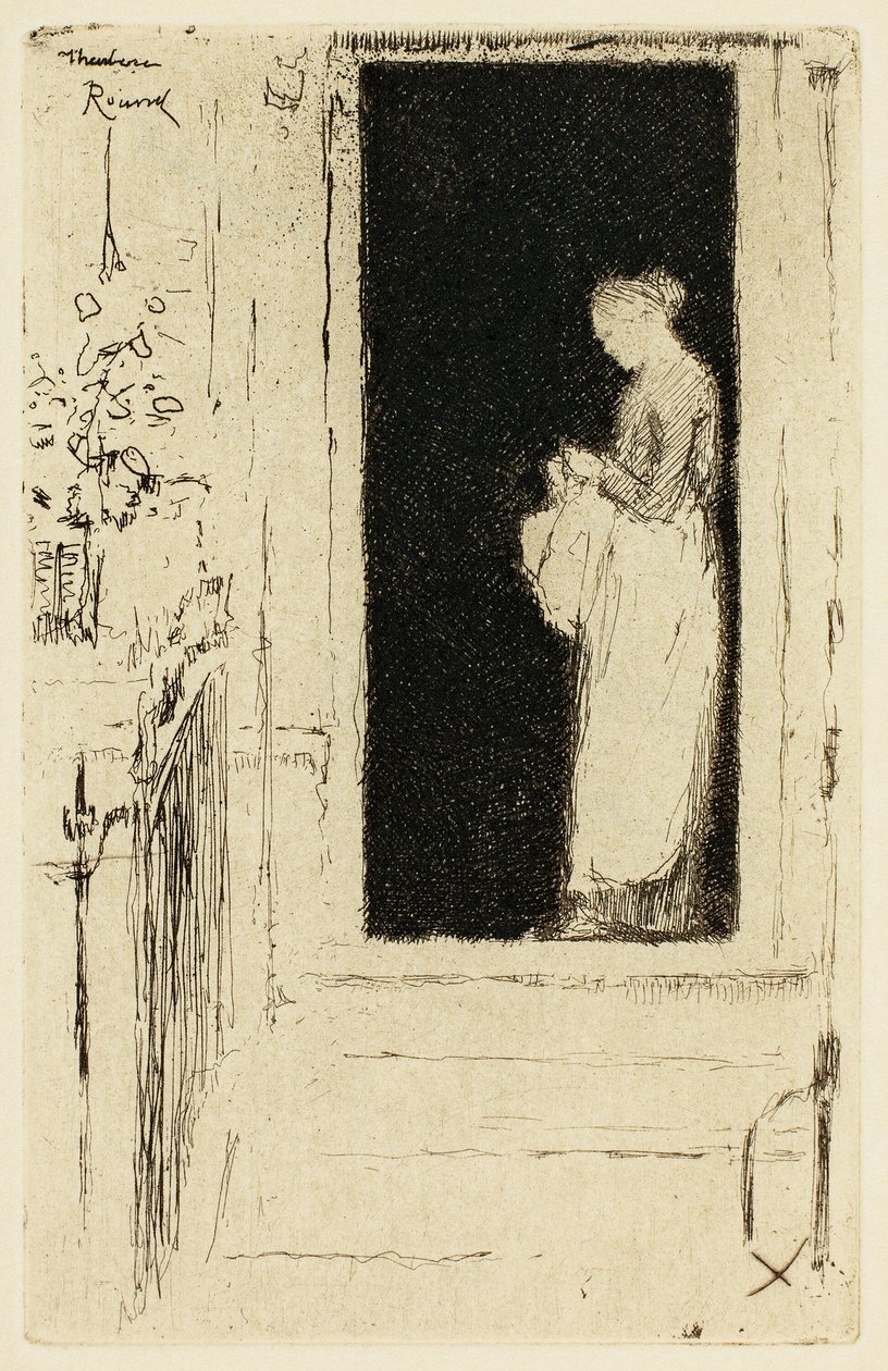 Penelope, Doorway Chelsea od Theodore Roussel
