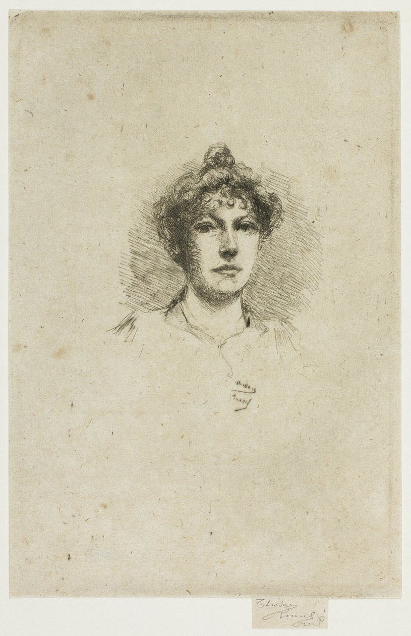 Portrét slečny Edith Austinové od Theodore Roussel