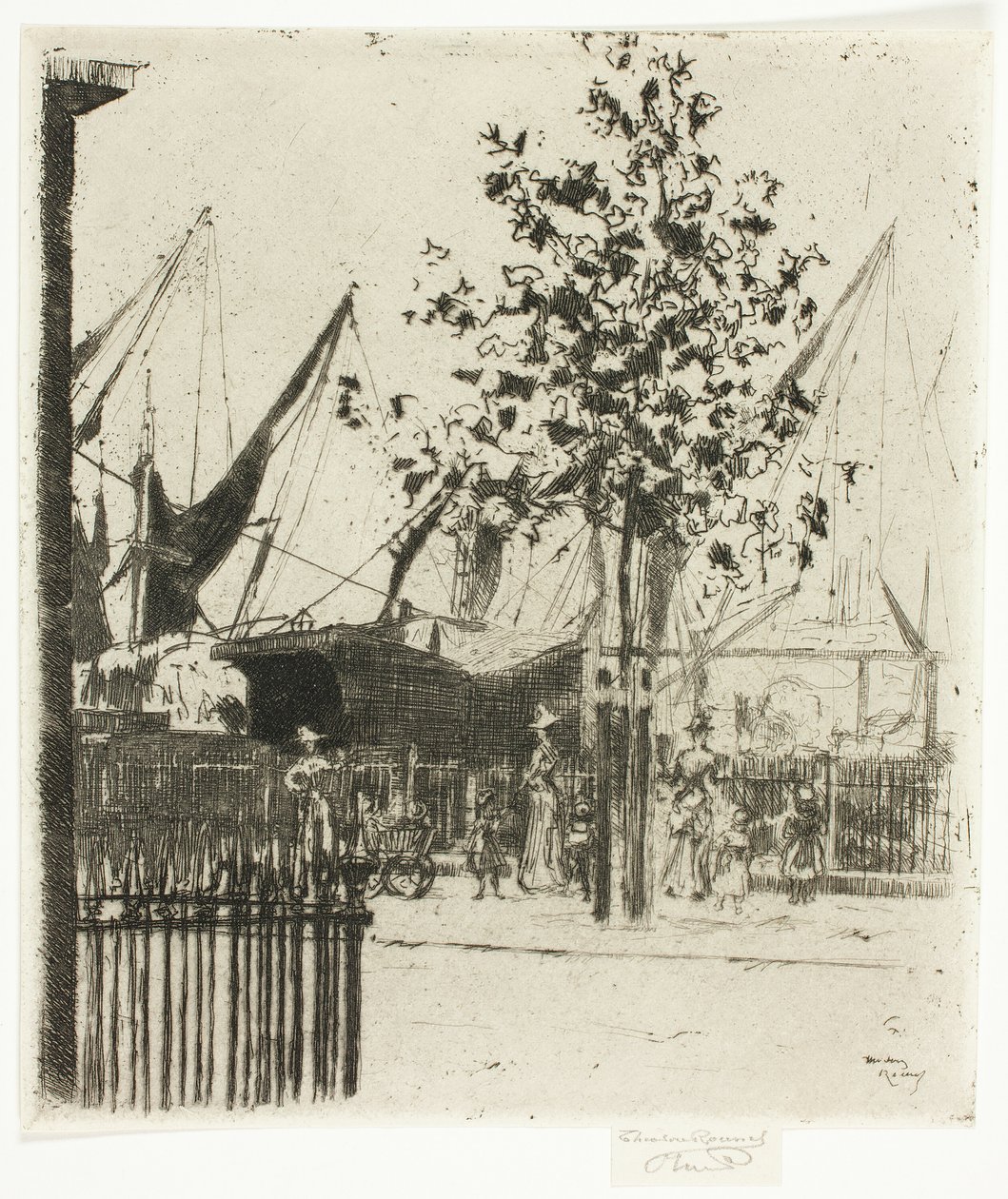 Roh Luna Street, Chelsea Embankment od Theodore Roussel