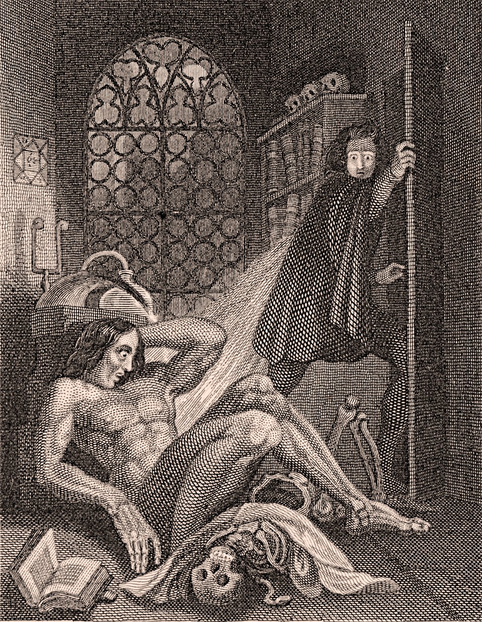 Victor Frankenstein je z jeho tvorby znechucen od Theodore Von Holst