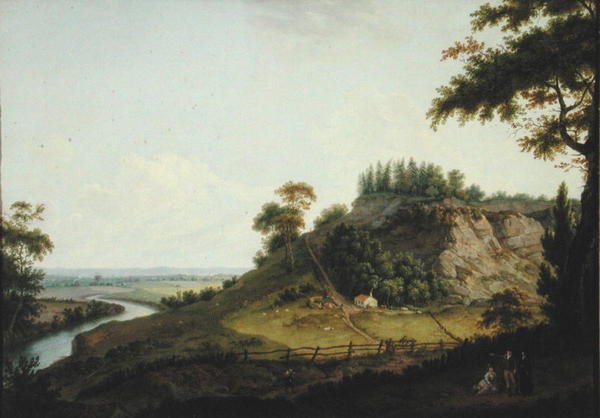 Pohled v Northamptonshire (olej na plátně) od Theodore de Bruyn