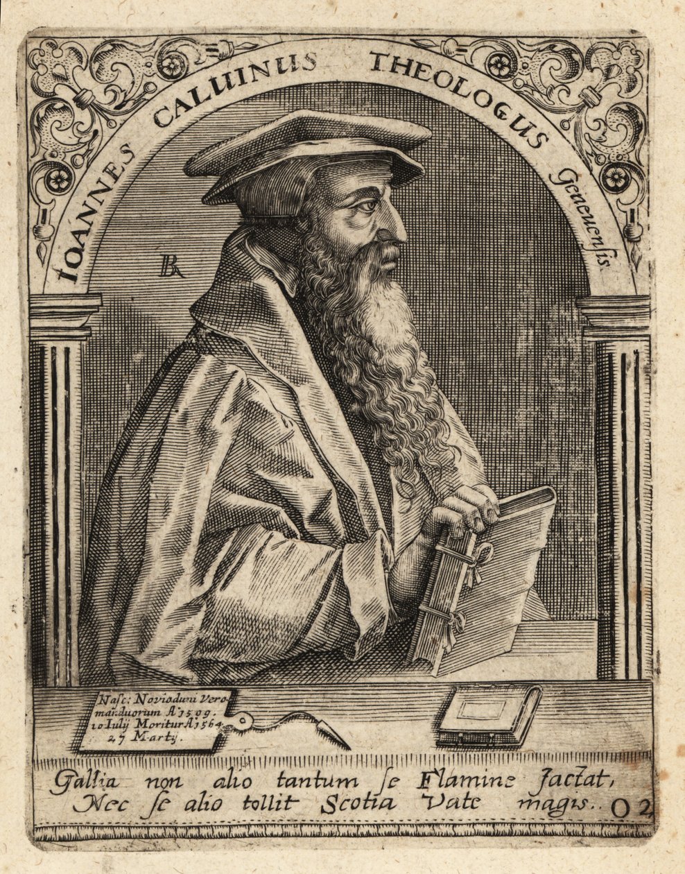 Jean Calvin od Theodore de Bry