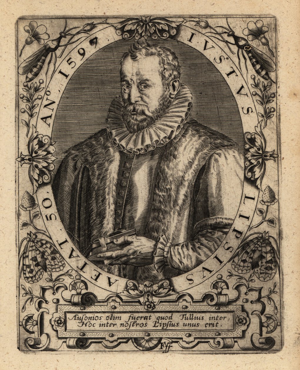 Joest Lips, vlámský filolog. od Theodore de Bry