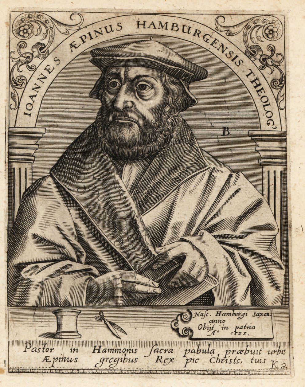 Johannes Aepinus od Theodore de Bry