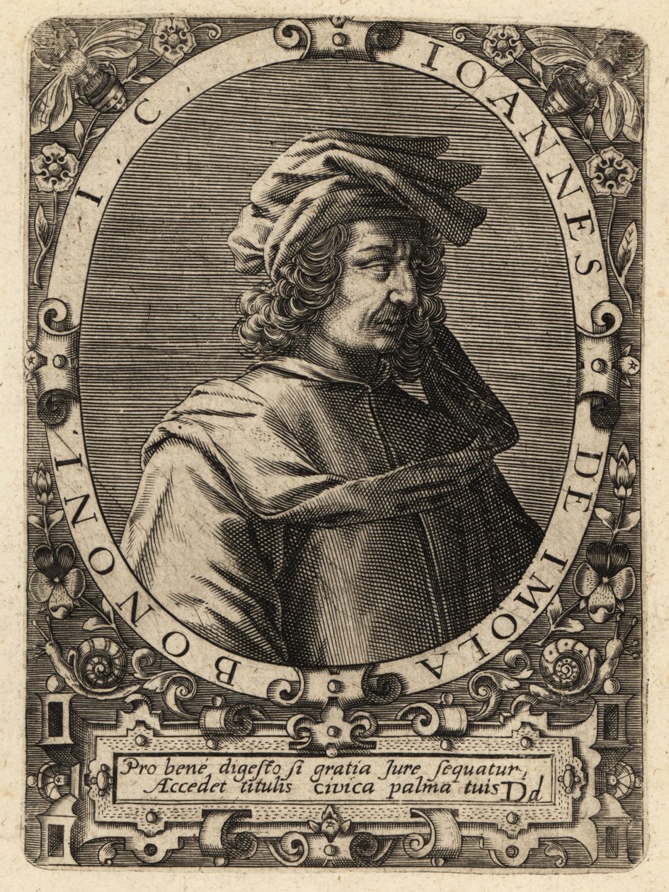 Jana z Imoly od Theodore de Bry