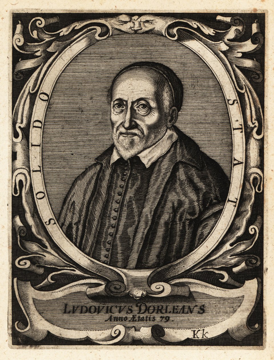Louis Dorleans , francouzský básník a pamfletista od Theodore de Bry