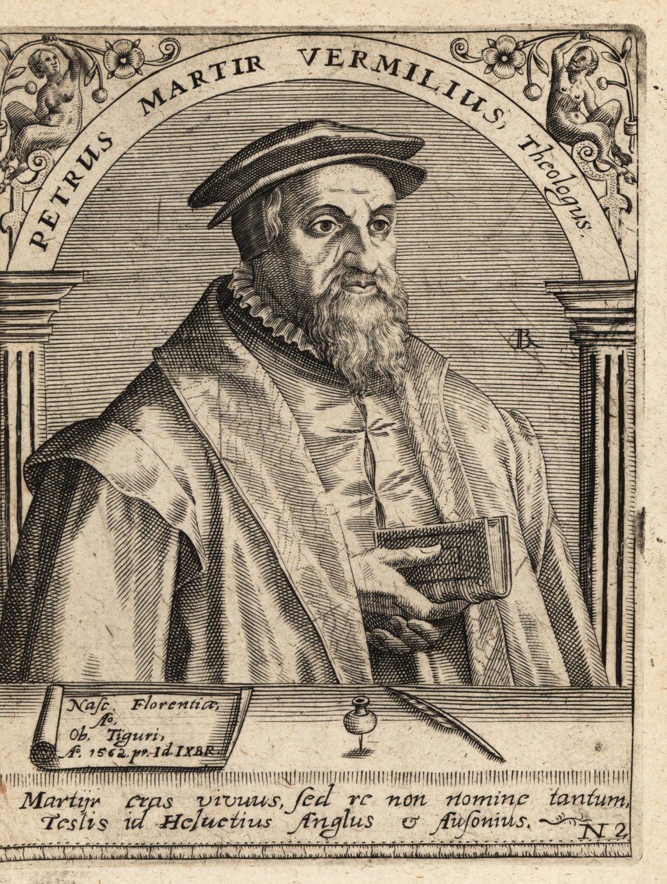 Petr mučedník Vermigli od Theodore de Bry