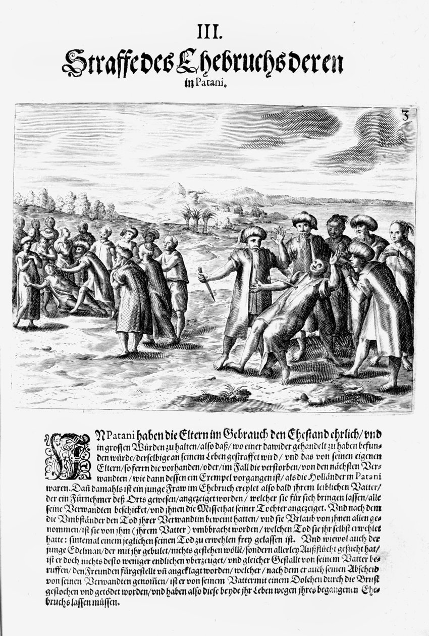 Vyrovnání skóre, 1606 od Theodore de Bry