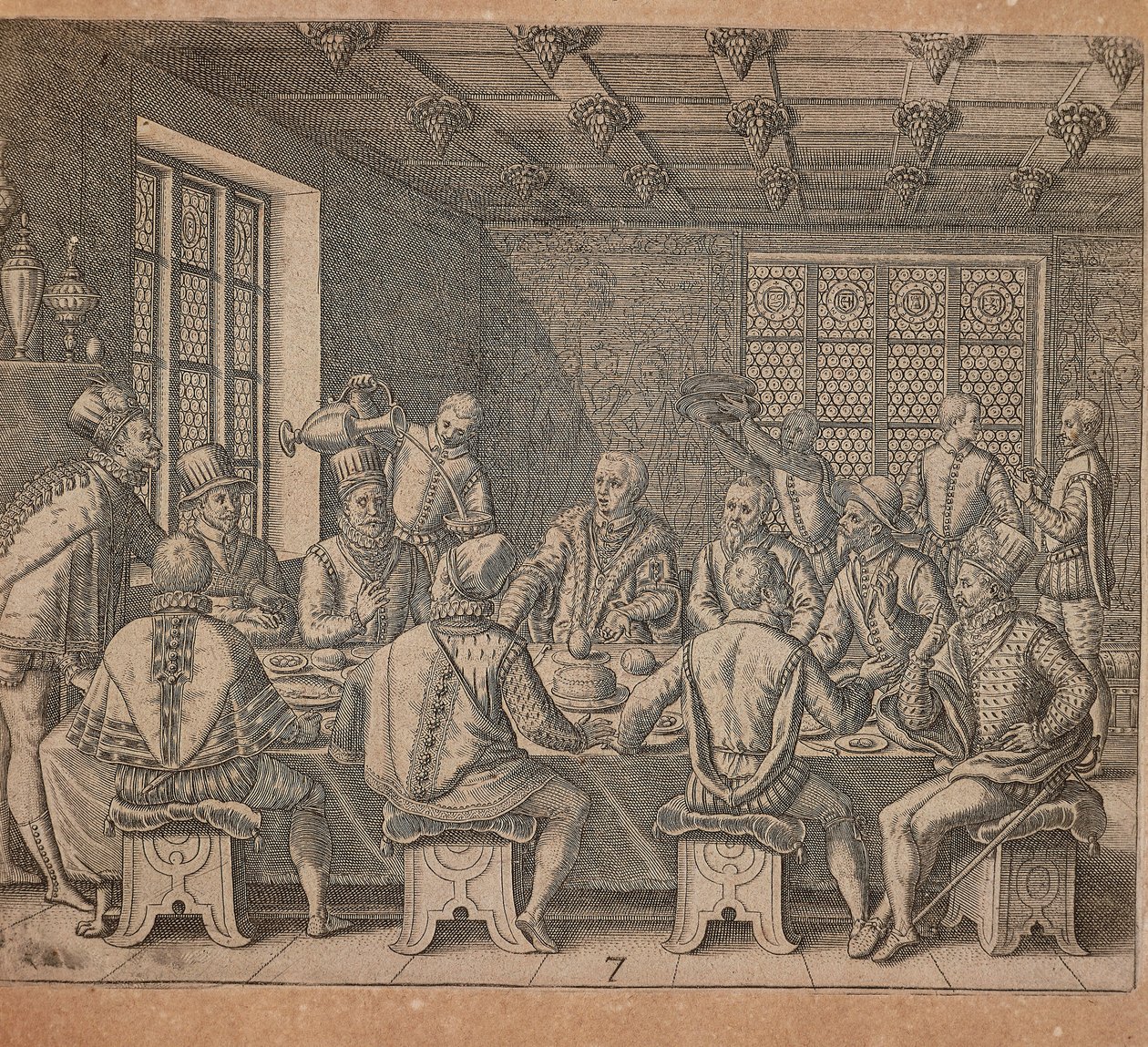 Kolumbovo vejce, rytina Theodora de Bry (1528-1598) ze čtvrté části Ameriky od Theodore de Bry