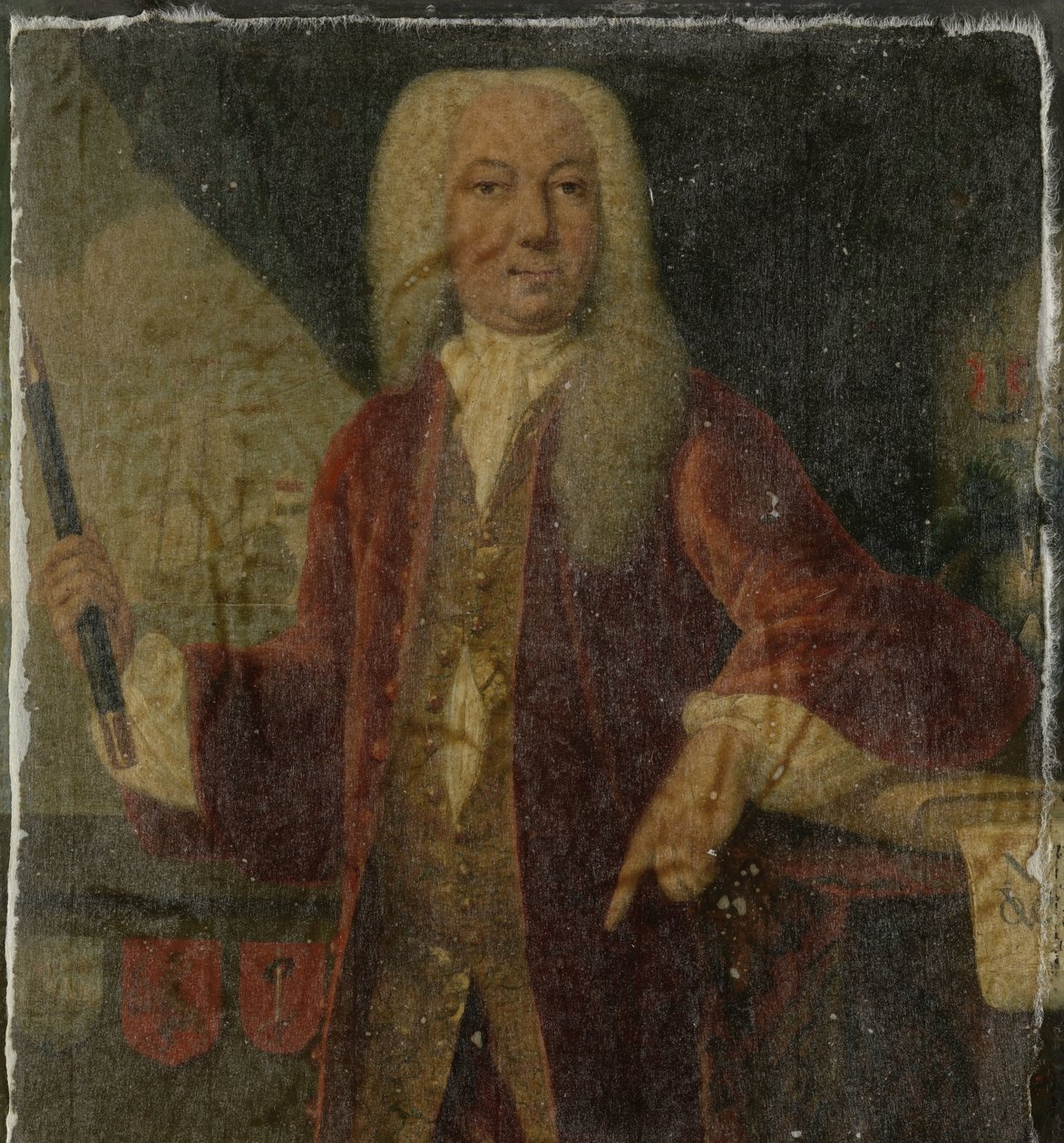 Portrét Adriaana Valckeniera, generálního guvernéra Nizozemské Východoindické společnosti od Theodorus Justinus Rheen (copy after)