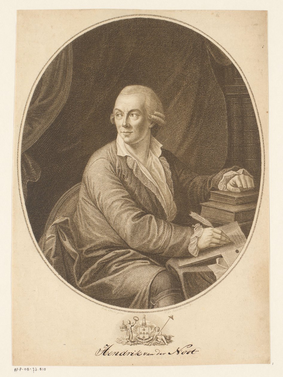 Portrét Hendrika Karla Nicolaase van der Noota od Theodorus de Roode