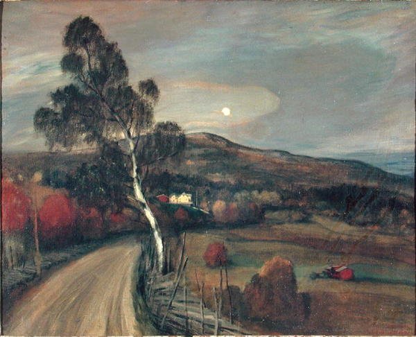 Norská krajina, Aulestad, kolem roku 1895 od Théophile Alexandre Steinlen