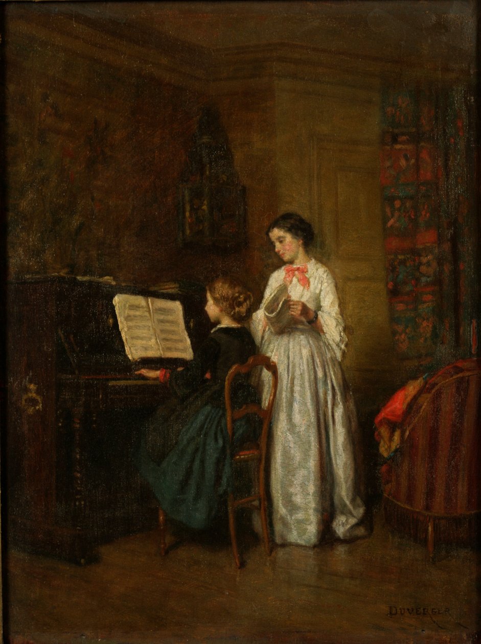 Hudební lekce od Theophile Emmanuel Duverger