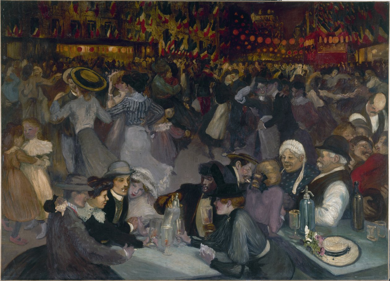 14. července od Théophile Alexandre Steinlen