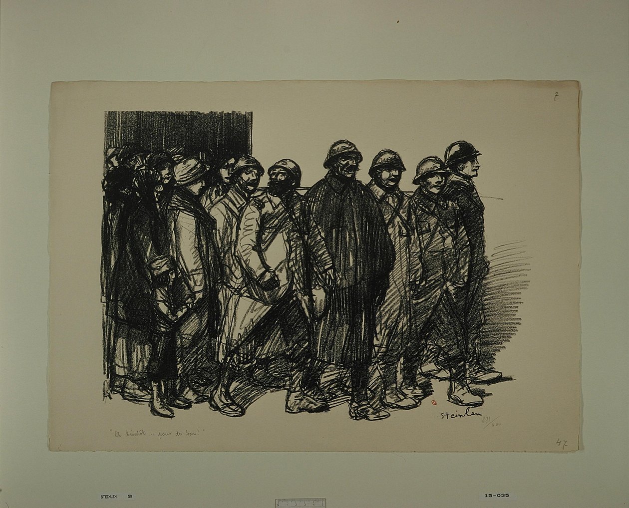 [Brzy na viděnou ... nadobro] od Théophile Alexandre Steinlen