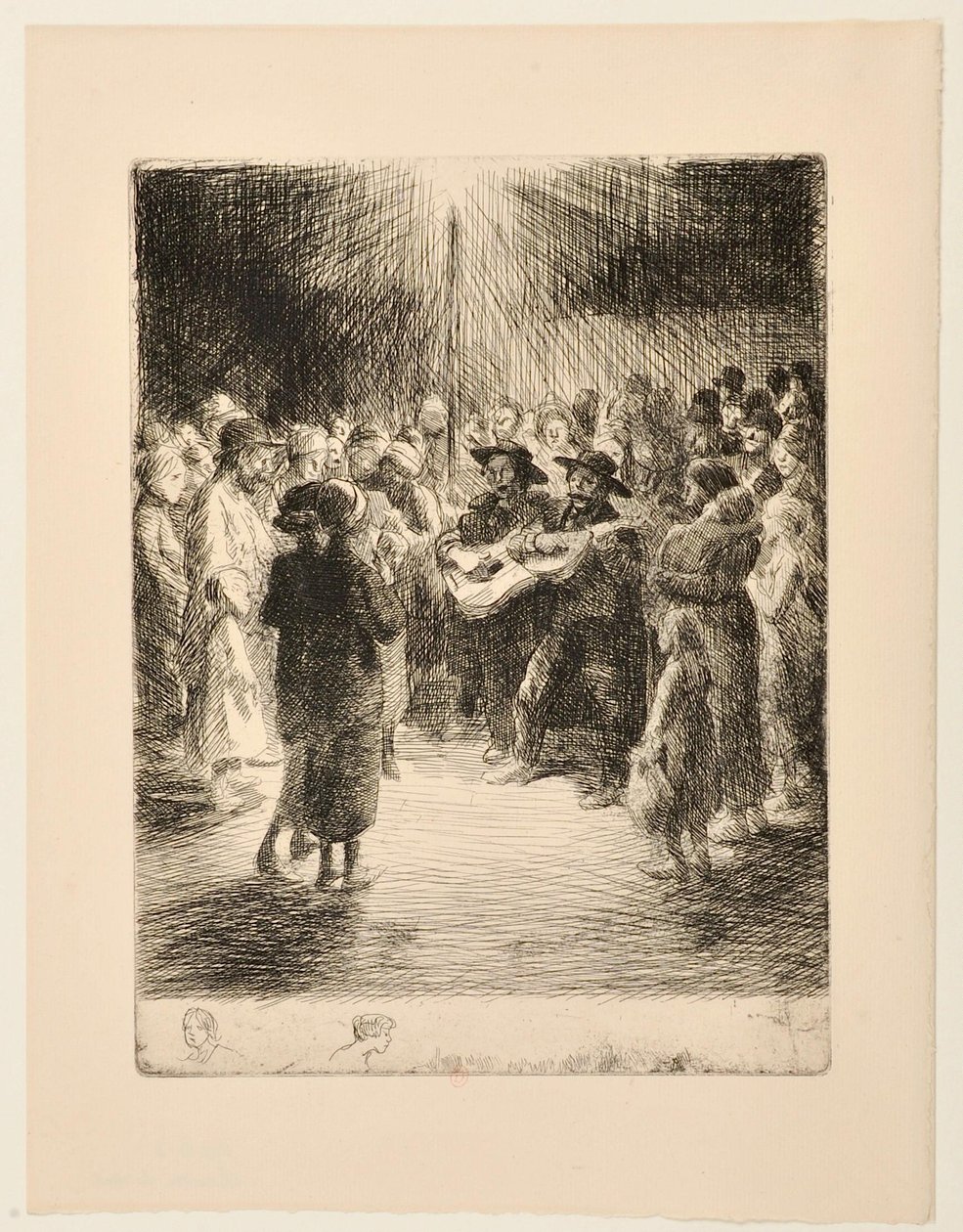 [Večerní píseň] od Théophile Alexandre Steinlen