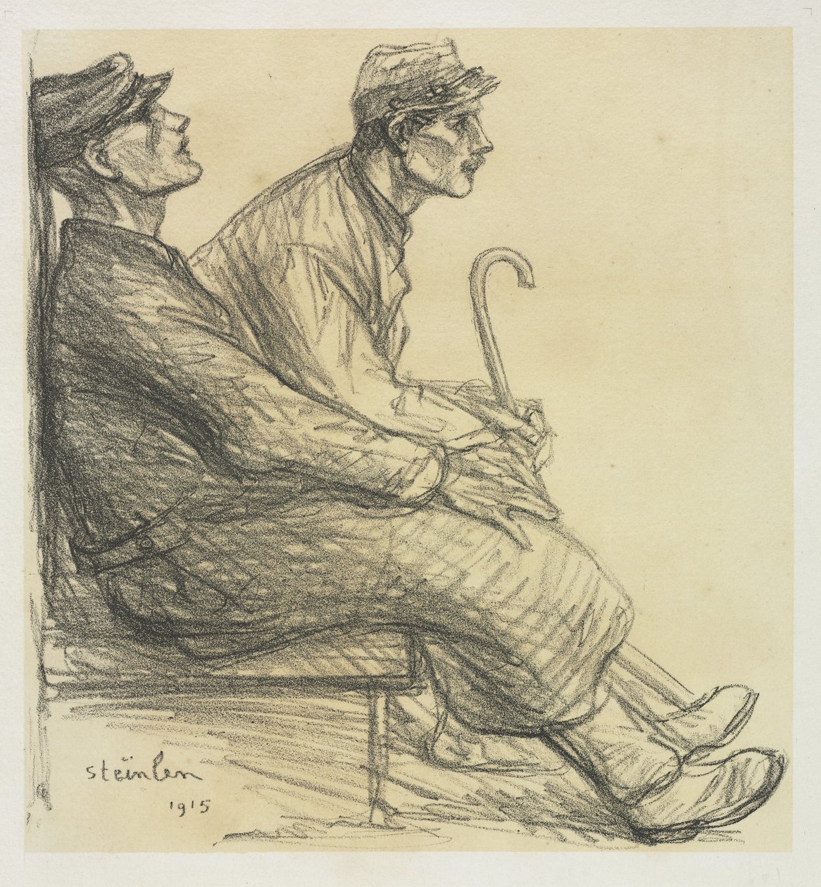 Rekonvalescenti od Théophile Alexandre Steinlen