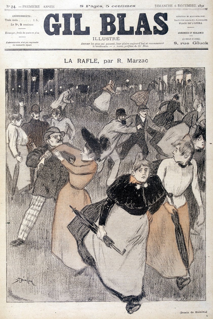 Závěsný od Théophile Alexandre Steinlen