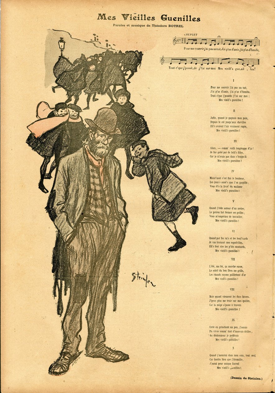 Gil Blas od Théophile Alexandre Steinlen