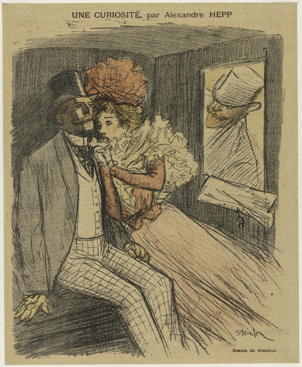 Gil Blas Illustré: Kuriozita, od Alexandra Heppa od Théophile Alexandre Steinlen