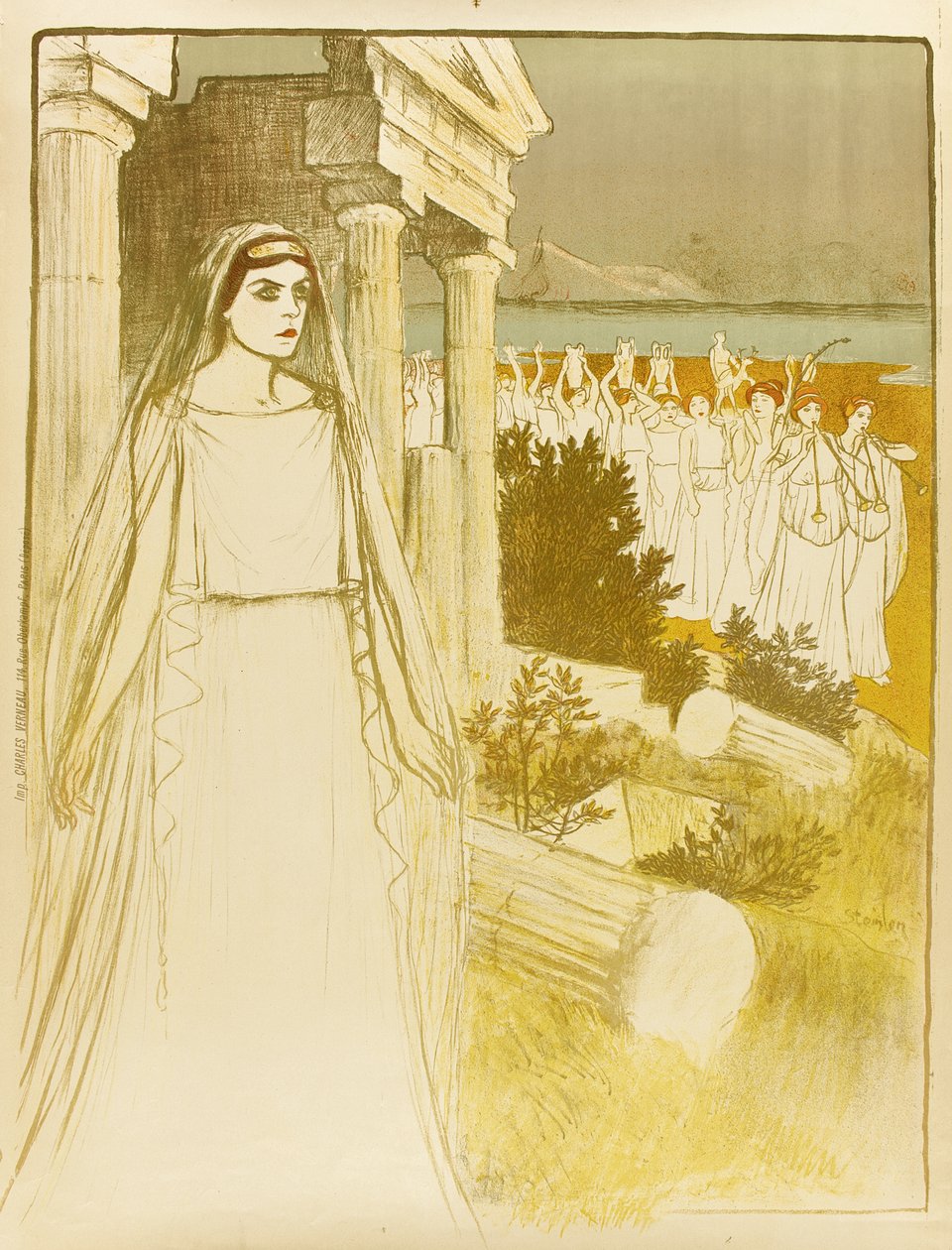 Hellé. Opera o 4 dějstvích od Théophile Alexandre Steinlen