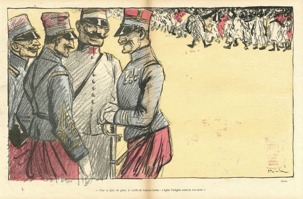 Ilustrace Steinlen (1859-1923) v Divoké kachně od Théophile Alexandre Steinlen