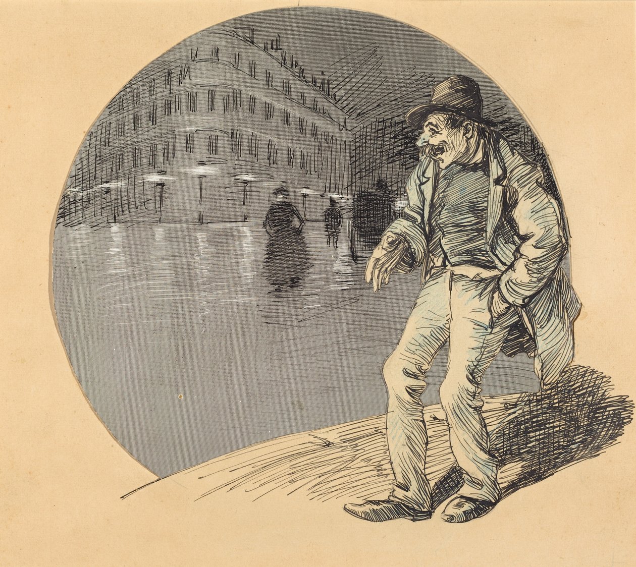 Zamilovaní (Amoureux) od Théophile Alexandre Steinlen