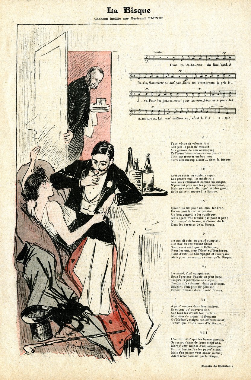 Závěsný od Théophile Alexandre Steinlen