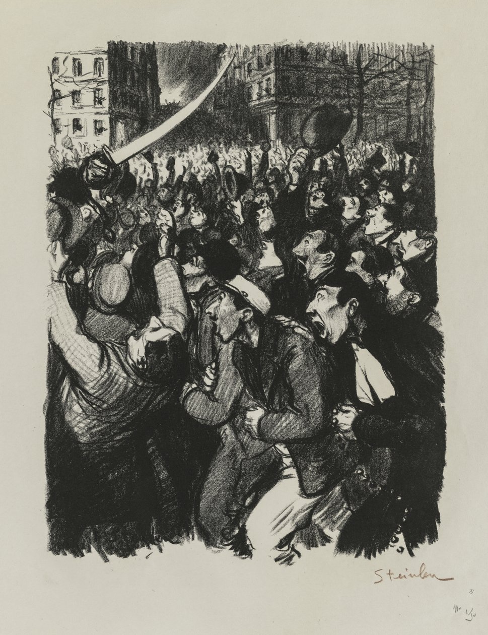 Ovce z Boisdeffre od Théophile Alexandre Steinlen