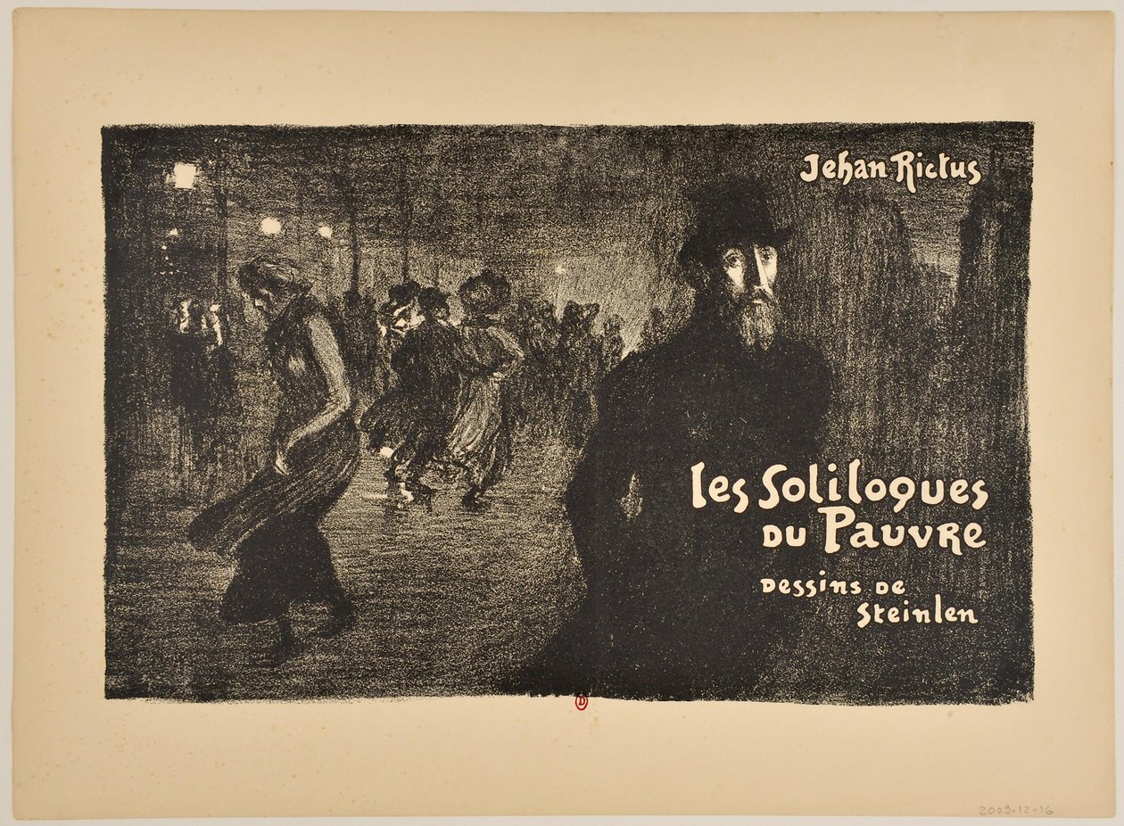 [Samomluvy chudého] od Théophile Alexandre Steinlen
