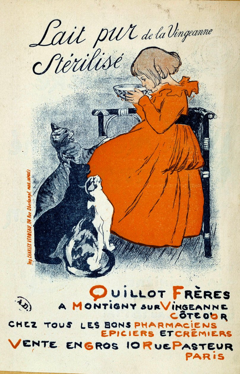 Závěsný od Théophile Alexandre Steinlen