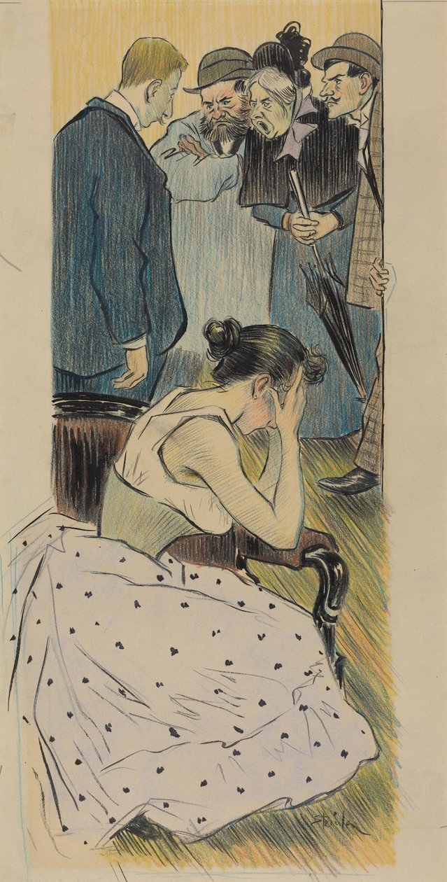 Jeho rodina (píseň) od Théophile Alexandre Steinlen