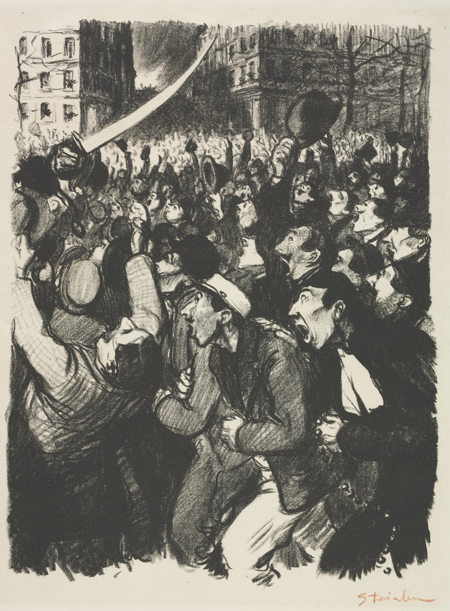 Ovce od Théophile Alexandre Steinlen