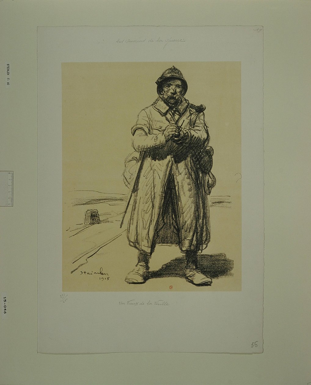 Starý mazák (otisk b) od Théophile Alexandre Steinlen